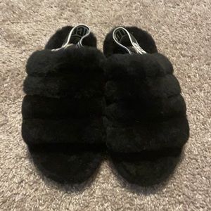 FLUFF YEAH UGG SLIDES